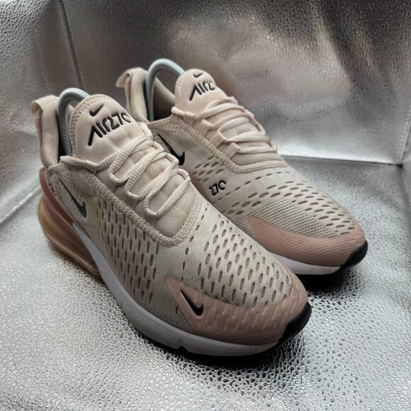 Size 8 Nike Air Max 270 Low‎ Light Soft Pink Womens Athletic Shoes AH6789-604 - Picture 3 of 10